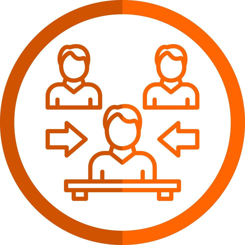 Hiring Manager Male Vector Icon Design