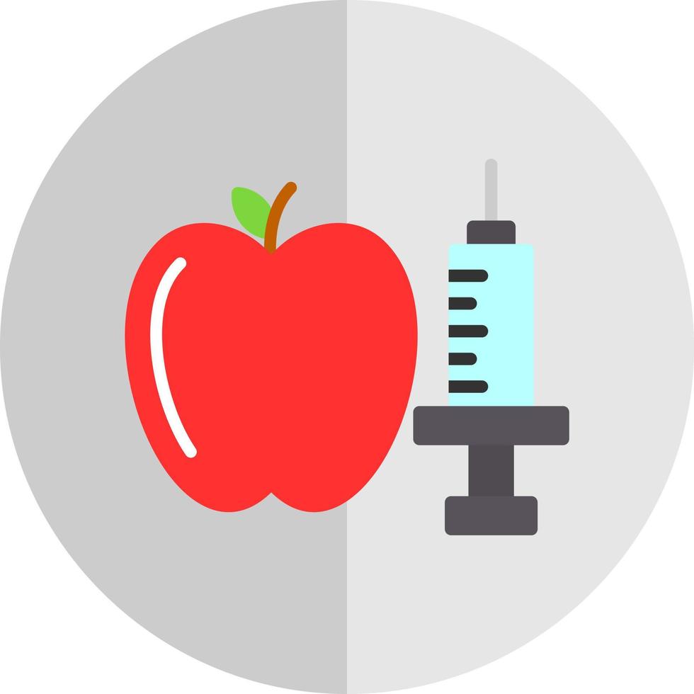 Genetic Modification Food Vector Icon Design