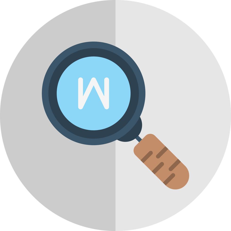 Keywords Vector Icon Design