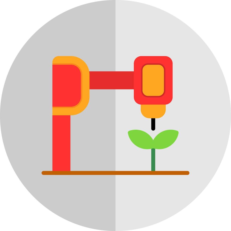 Bioprinting Vector Icon Design