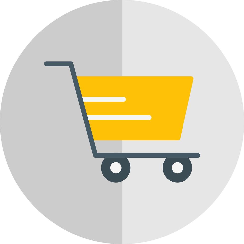 diseño de icono de vector de carrito de compras