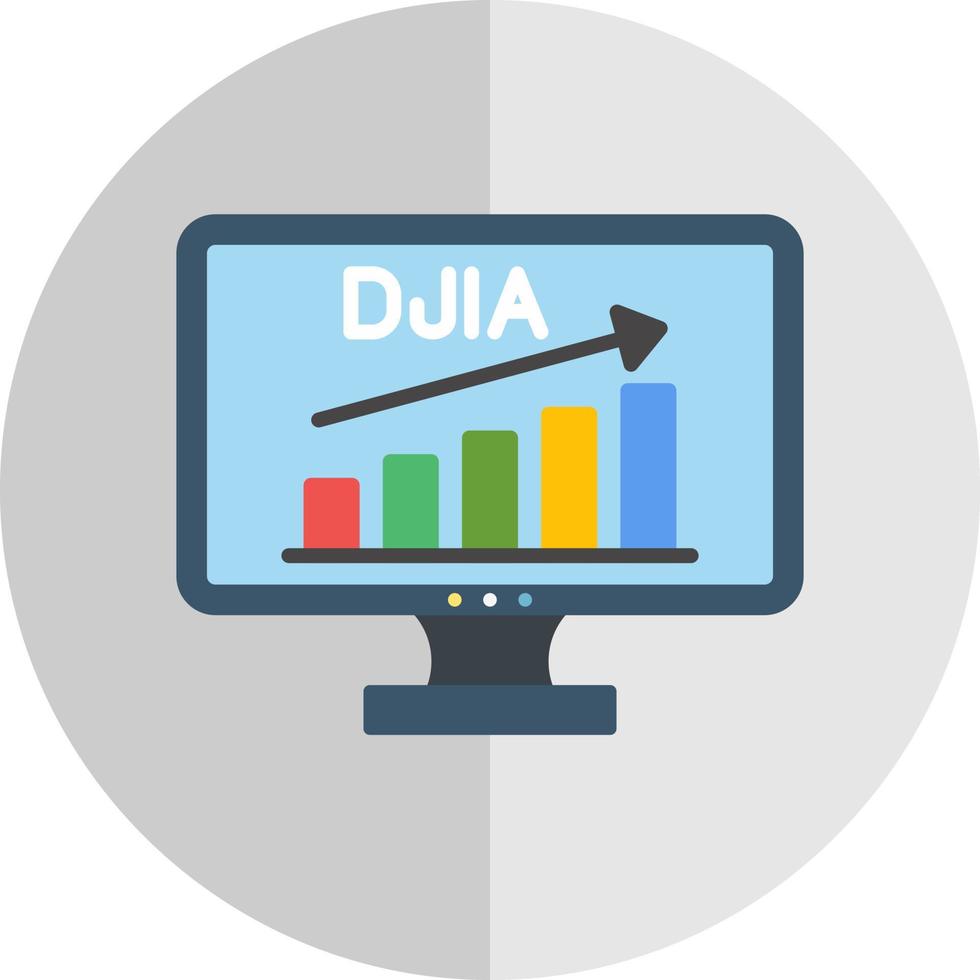 Djia Vector Icon Design