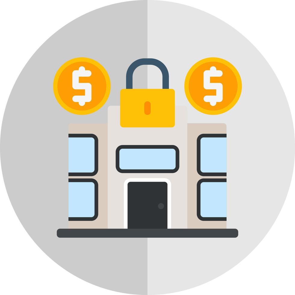 Fixed Asset Vector Icon Design