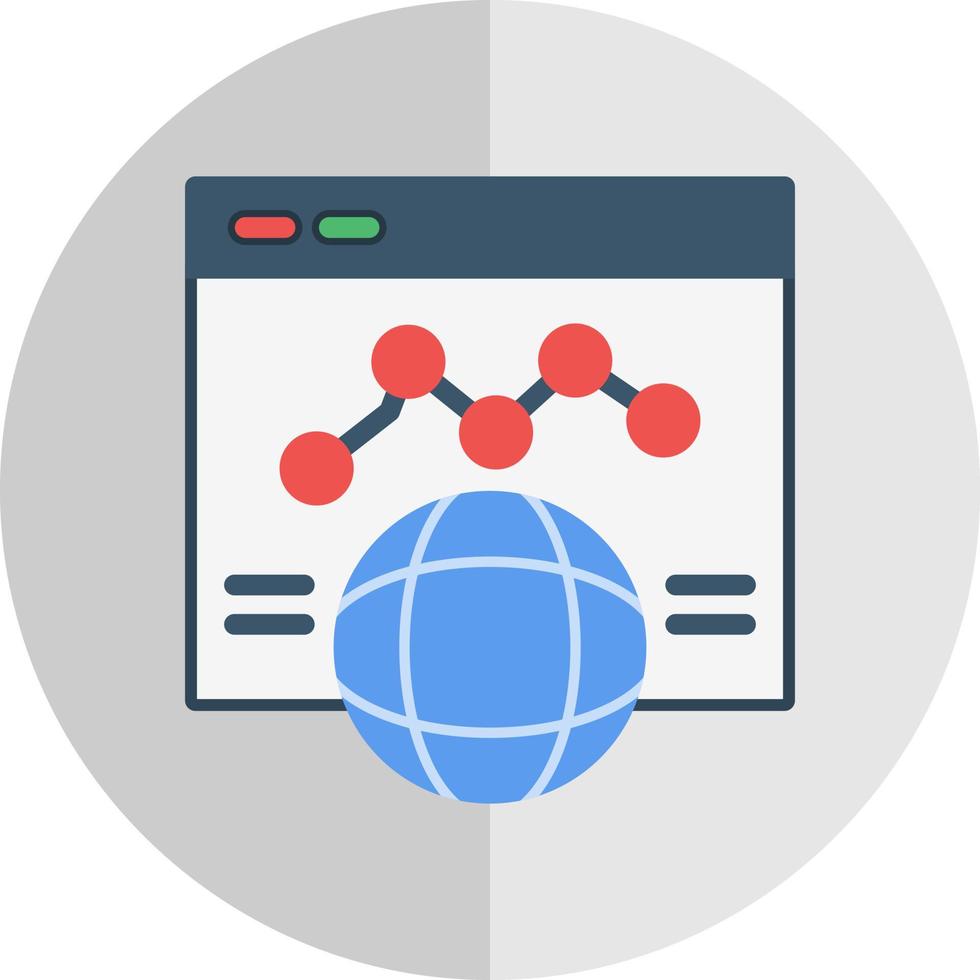 Stock Market Vector Icon Design