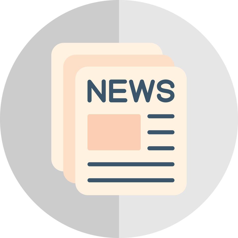 Breaking News Vector Icon Design