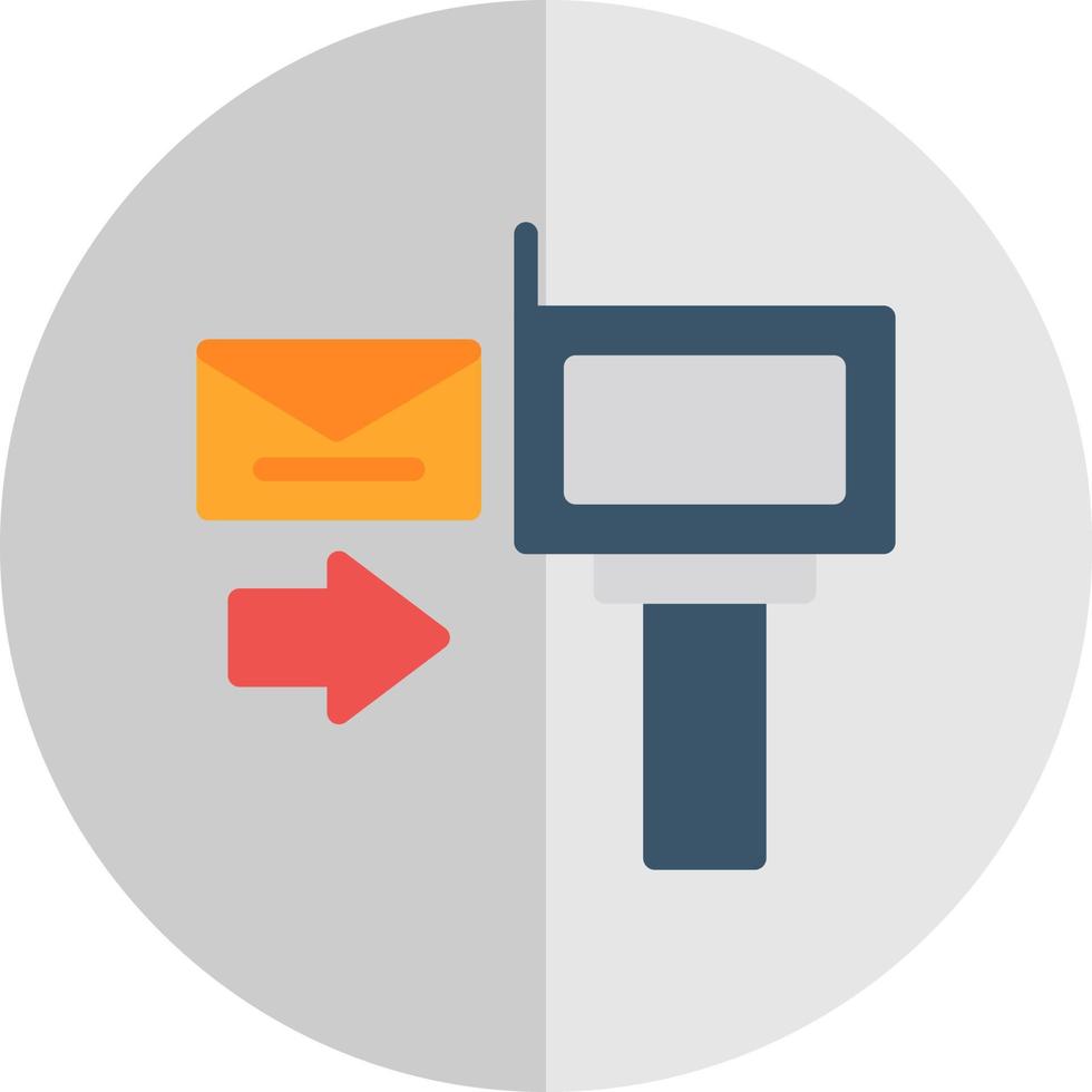 Direct Mail Vector Icon Design