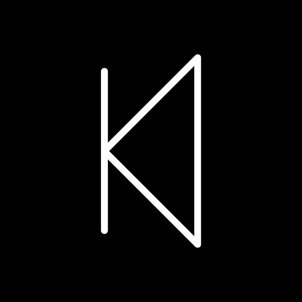 Skip Vector Icon Design