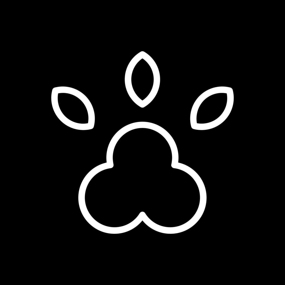 Paw Vector Icon Design