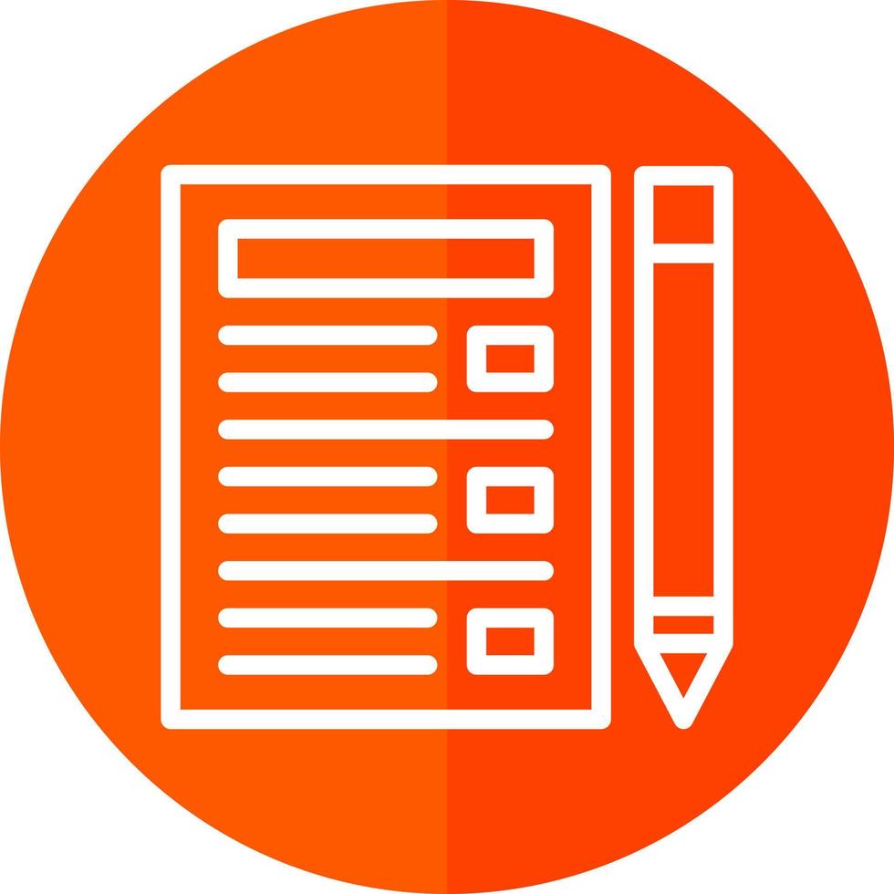 Task List Vector Icon Design