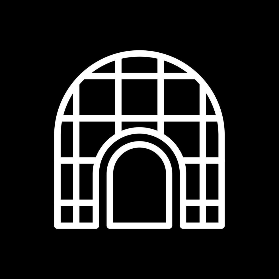 Igloo Vector Icon Design
