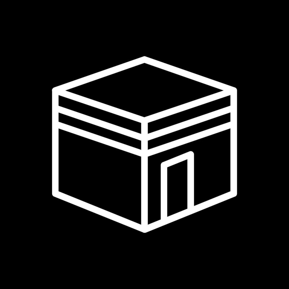 Kaaba Vector Icon Design