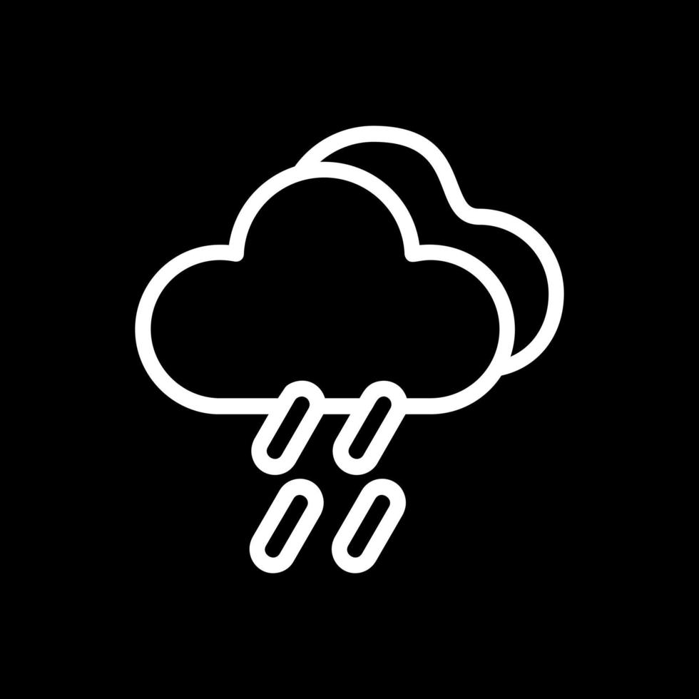 Drizzle Vector Icon Design