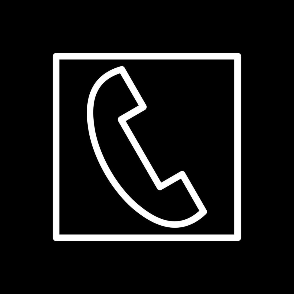 Phone Square Vector Icon Design