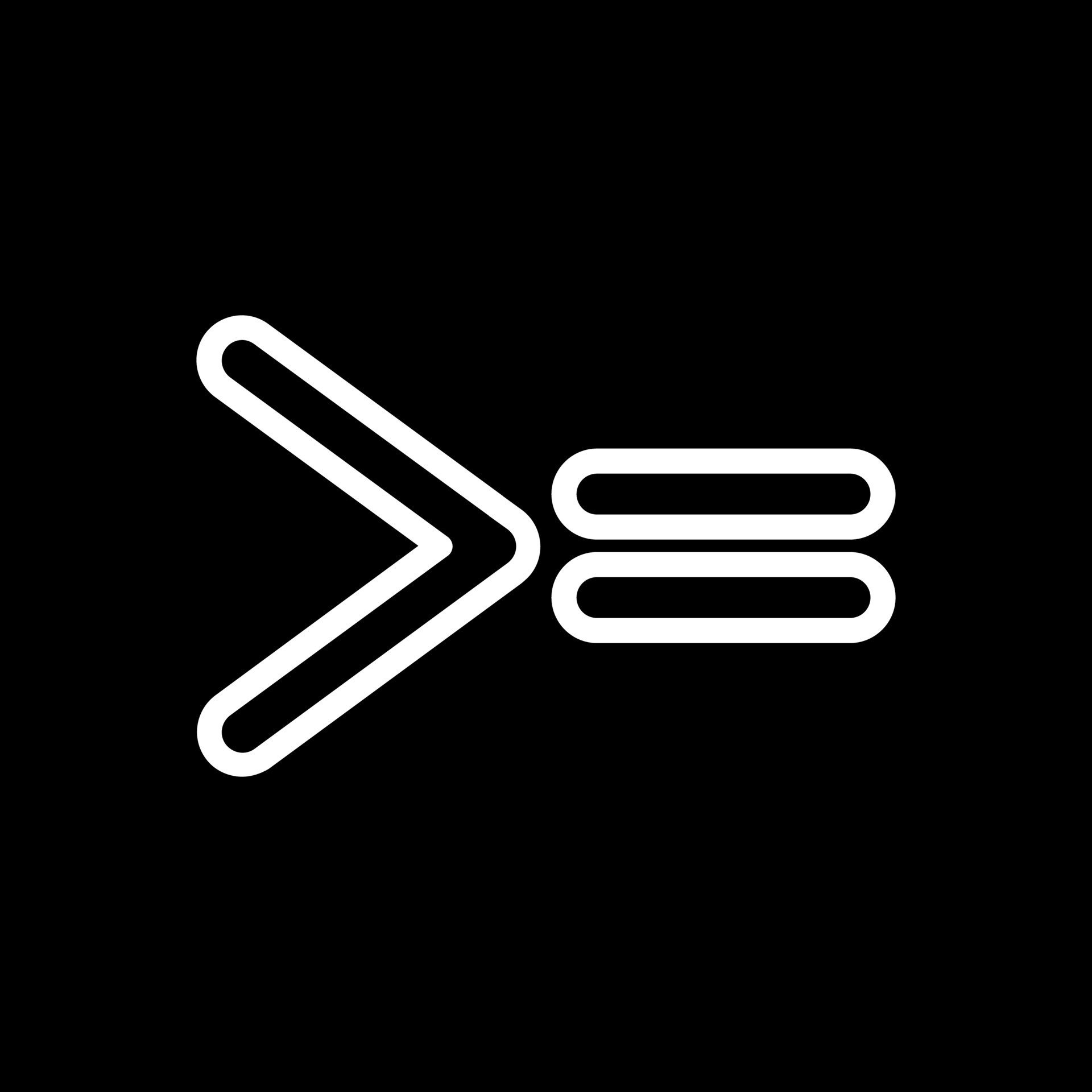 Greater Than Equal Vector Icon Design 20910841 Vector Art at Vecteezy