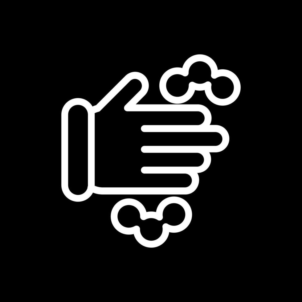 Hands Wash Vector Icon Design