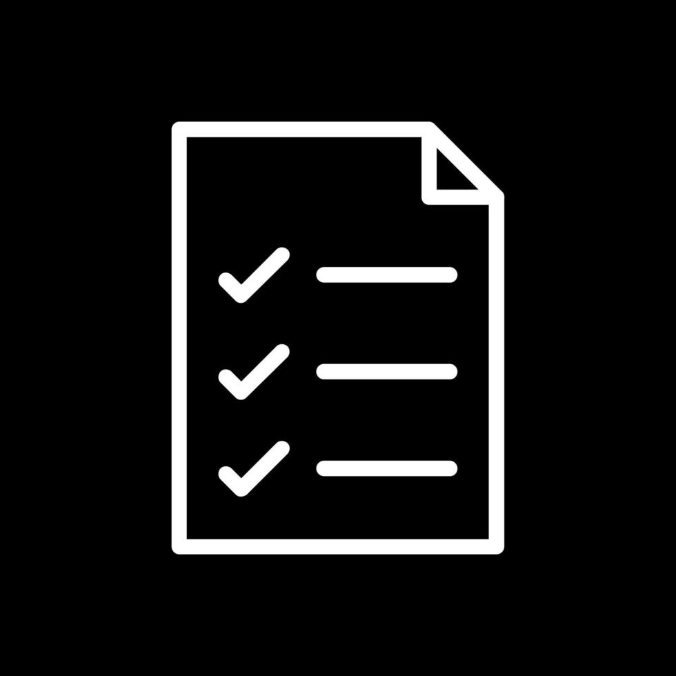 List Vector Icon Design