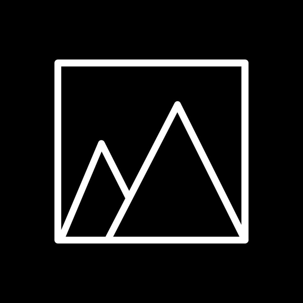 Mountain Vector Icon Design