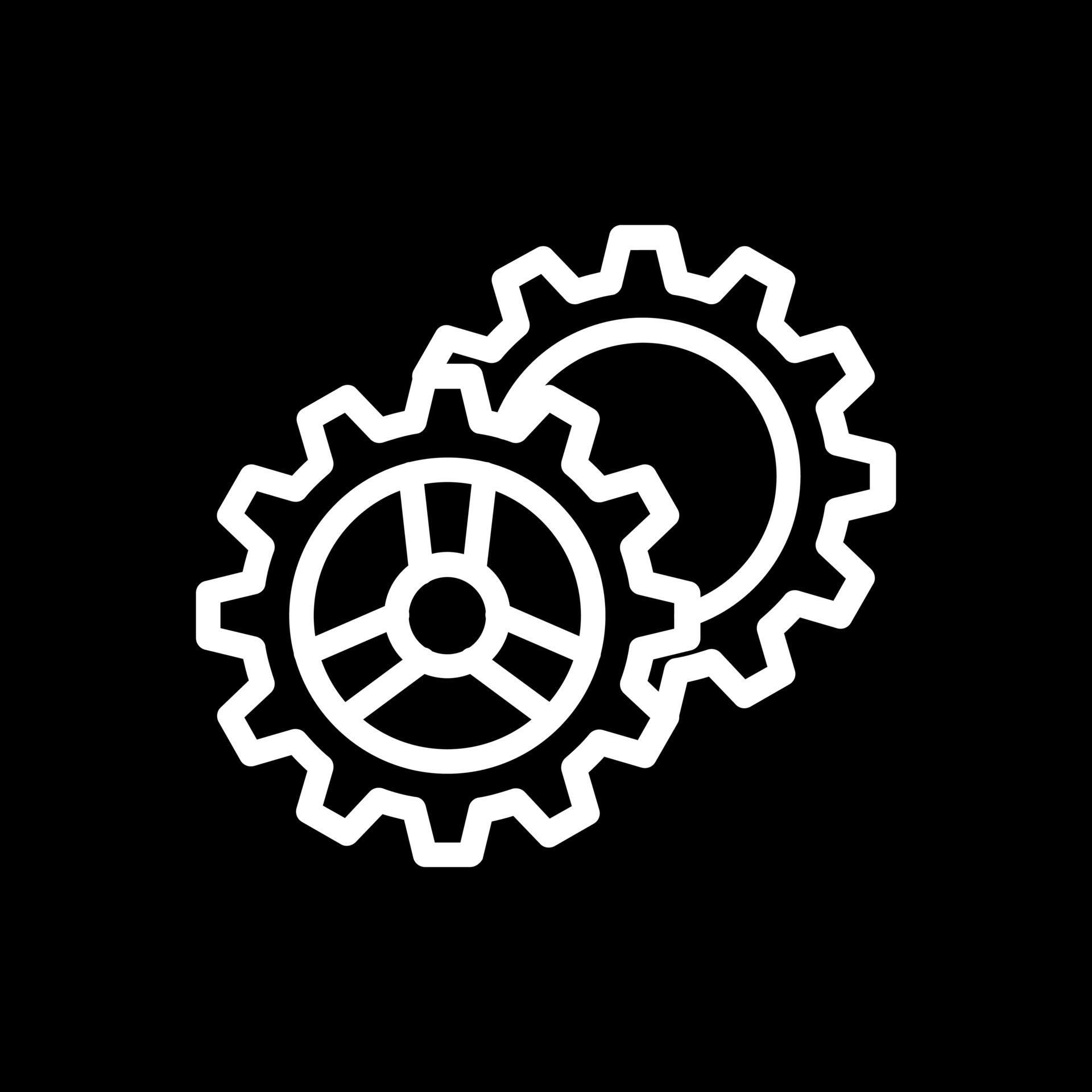 Cogs Vector Icon Design 20911136 Vector Art at Vecteezy