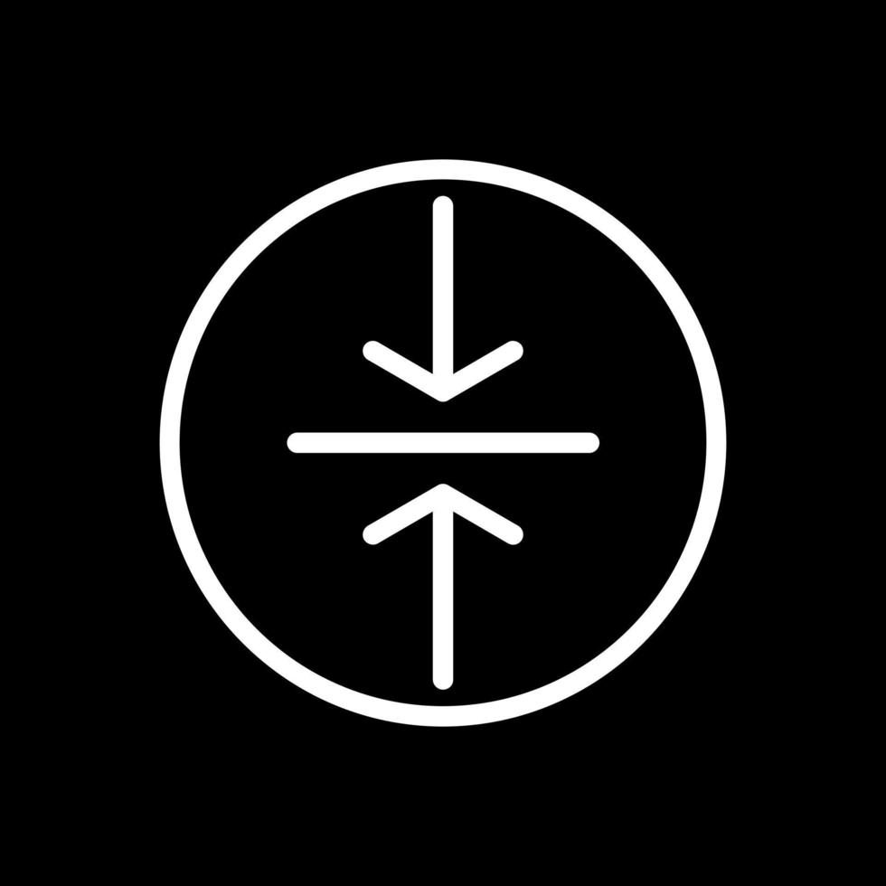 Compress Vector Icon Design