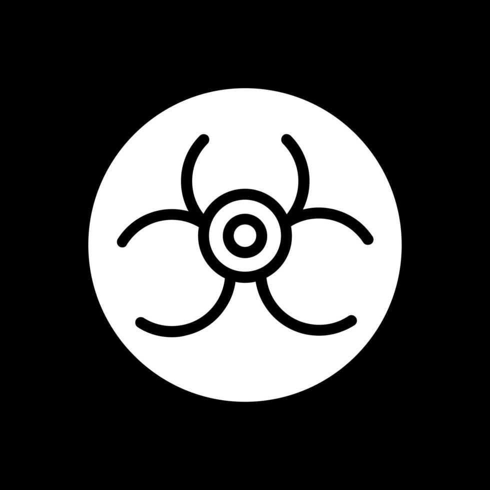 Biohazard Vector Icon Design