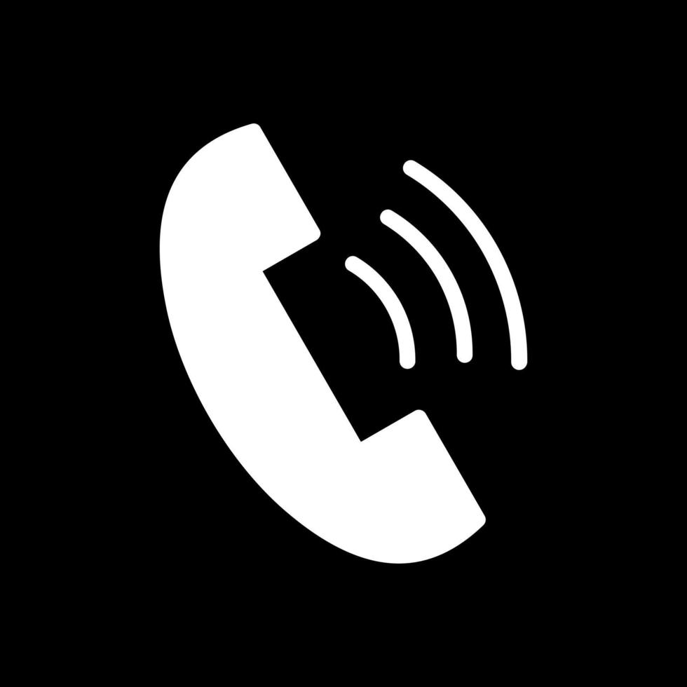 diseño de icono de vector de volumen de teléfono