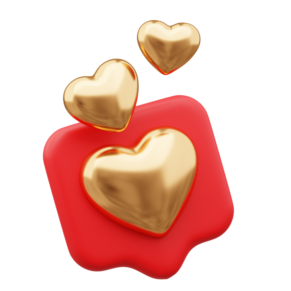 Valentine's Day 3D Icons Decoration png