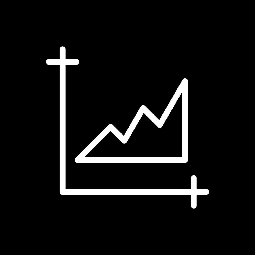 Chart Area Vector Icon Design