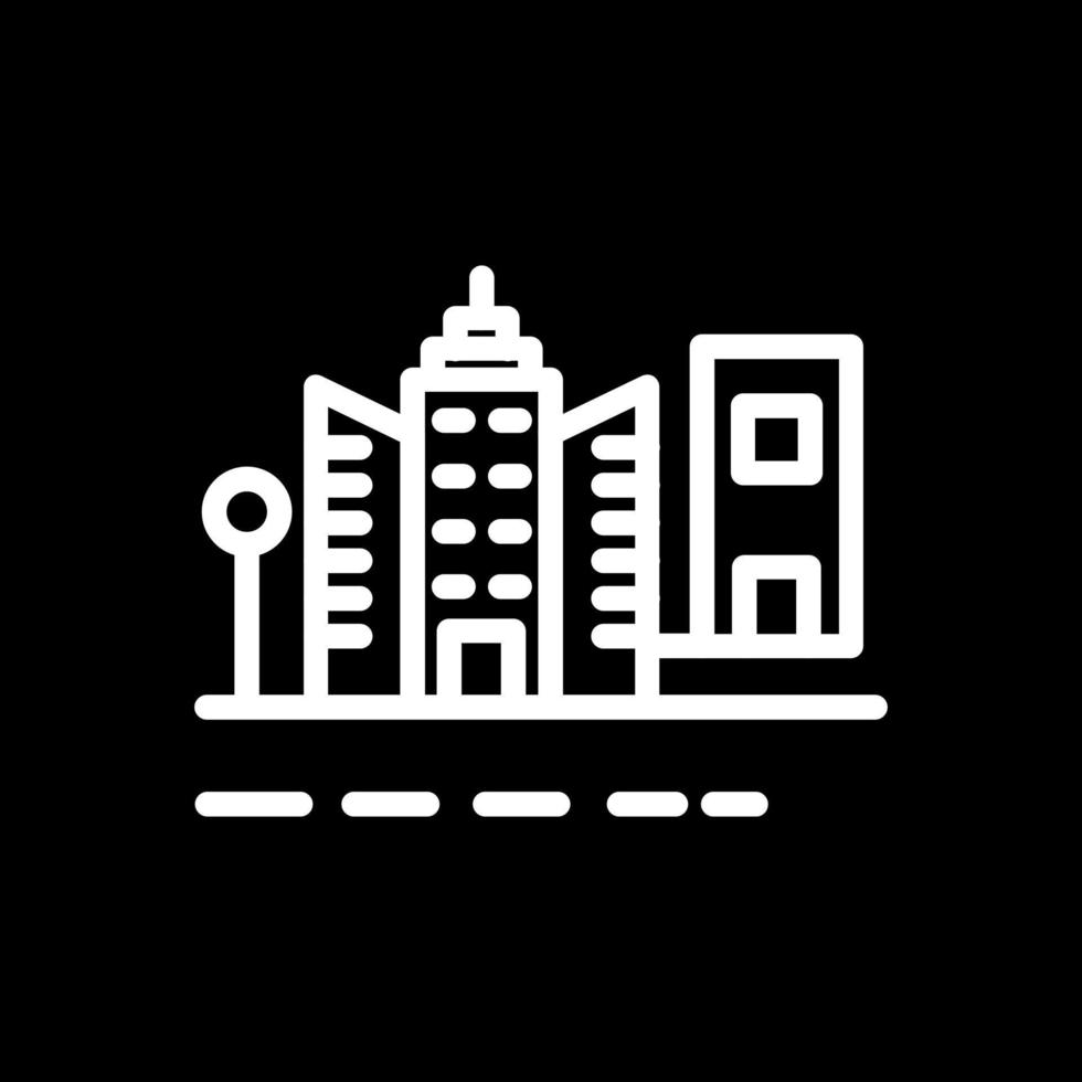 diseño de icono de vector de ciudad