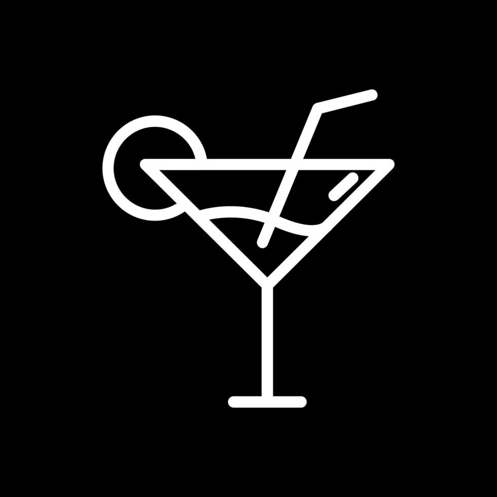 Cocktail Vector Icon Design