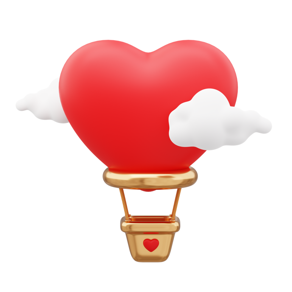 Valentine's Day 3D Icons Decoration png