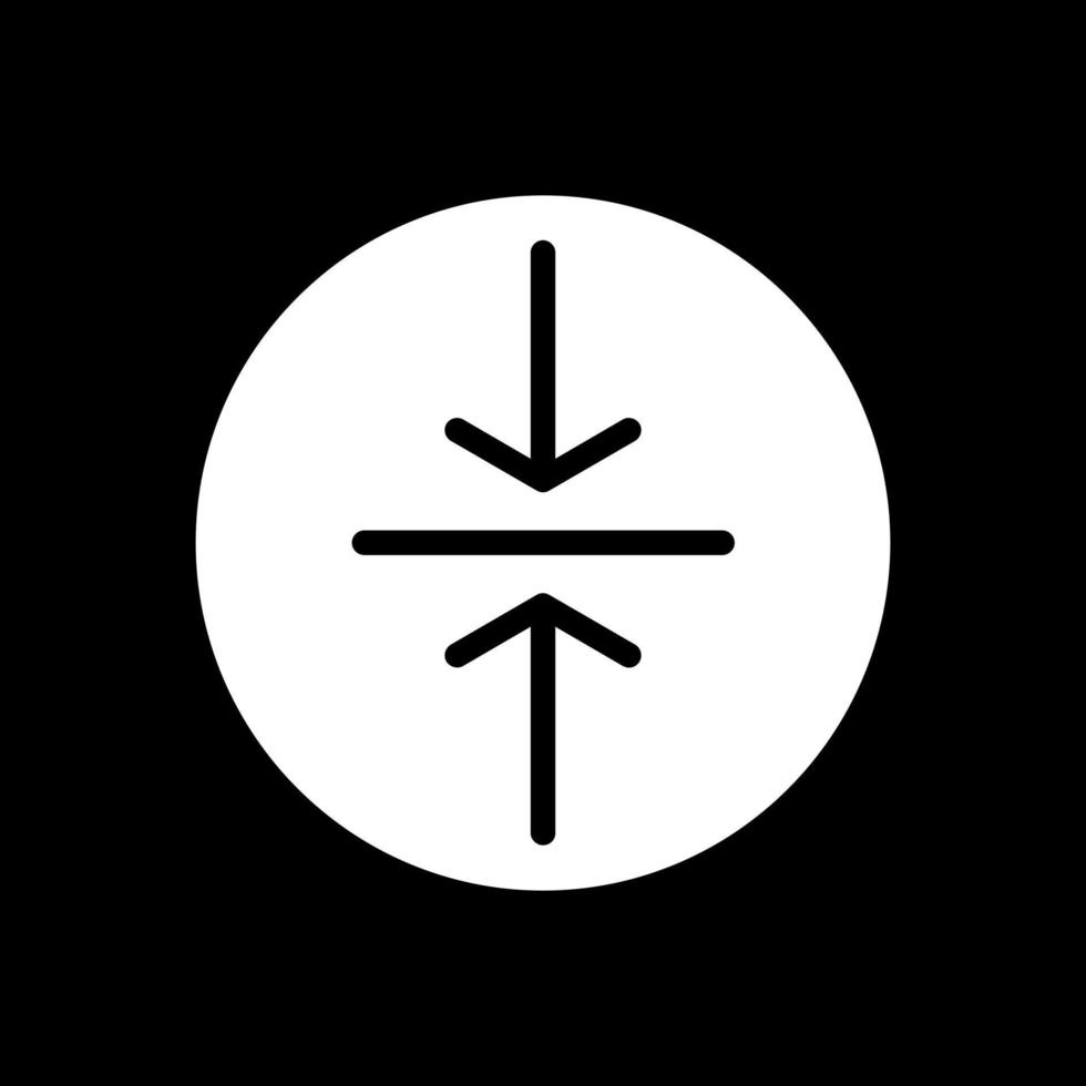 Compress Vector Icon Design