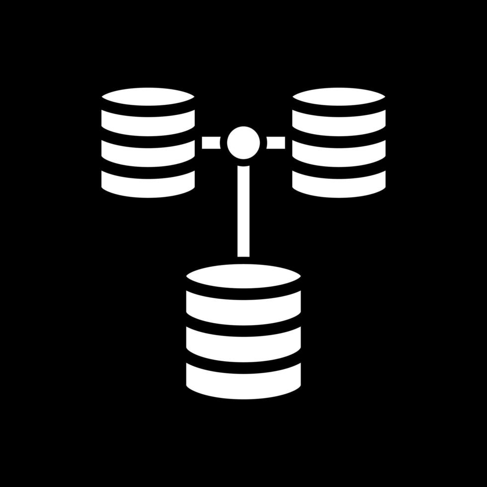 Database Vector Icon Design