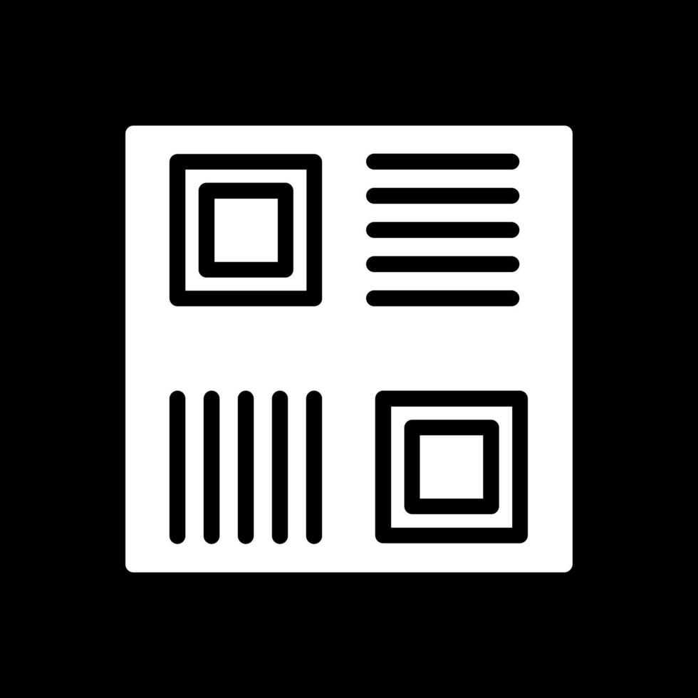 diseño de icono de vector de código qr