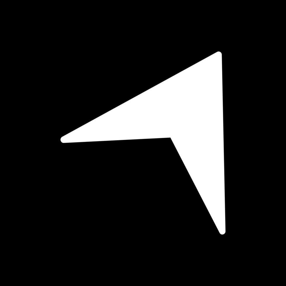 Location Arrow Vector Icon Design