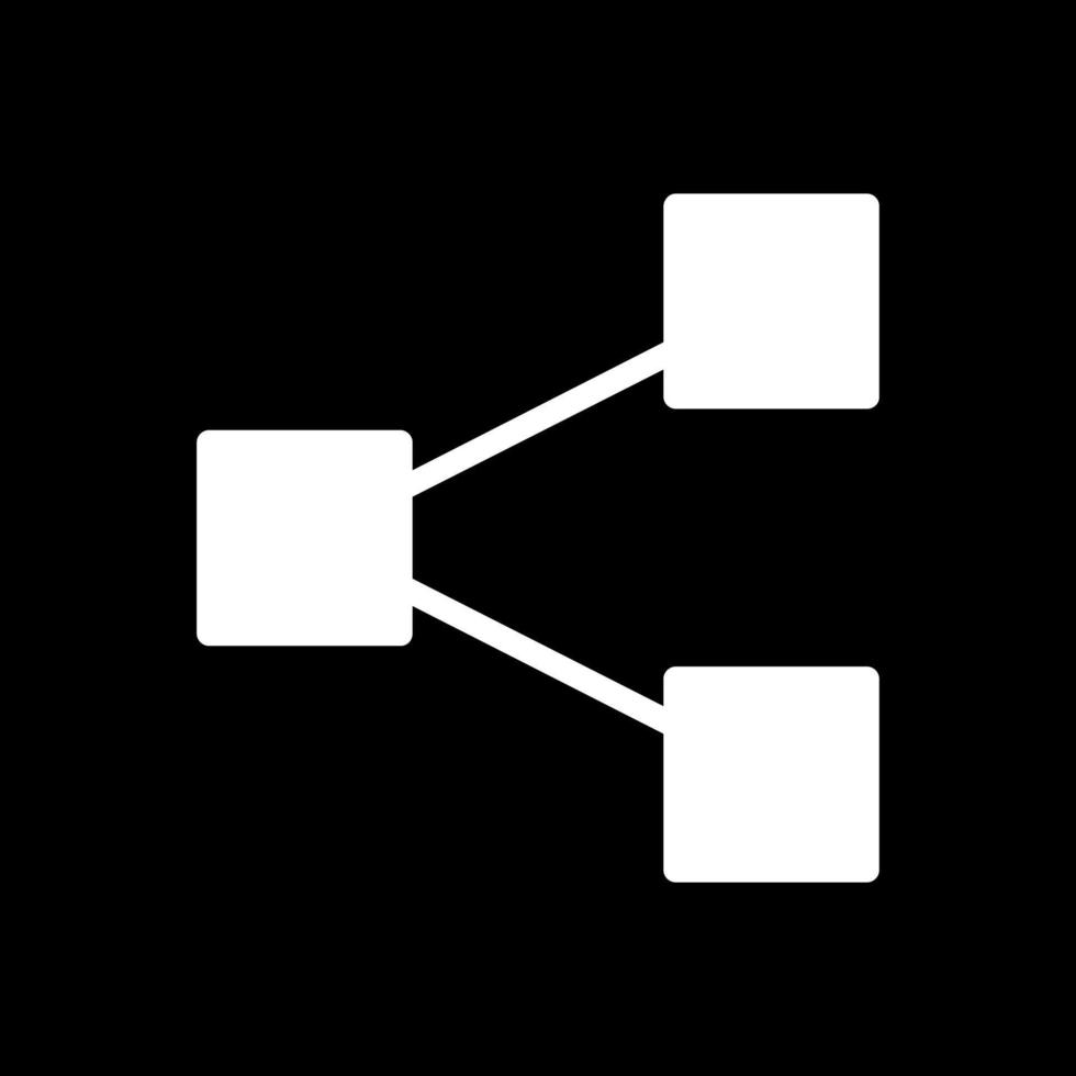 Project Diagram Vector Icon Design
