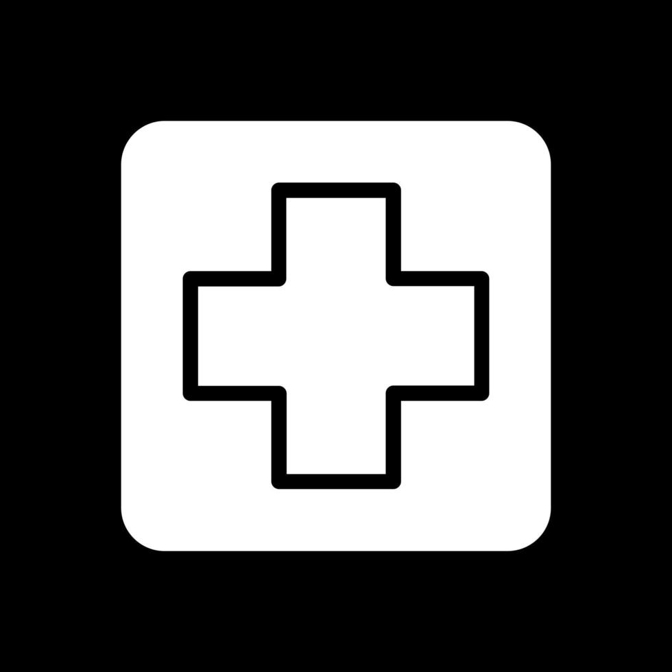 Hospital Symbol Vector Icon Design