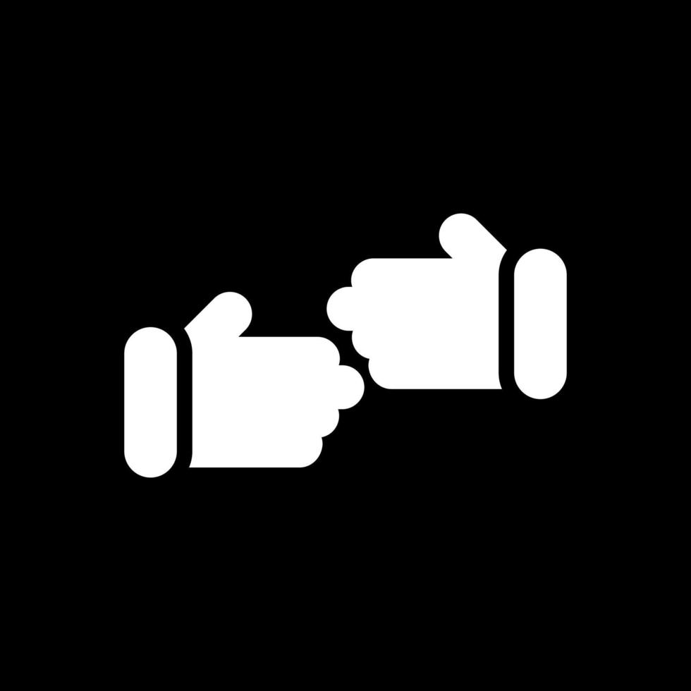 Handshake Alt Slash Vector Icon Design