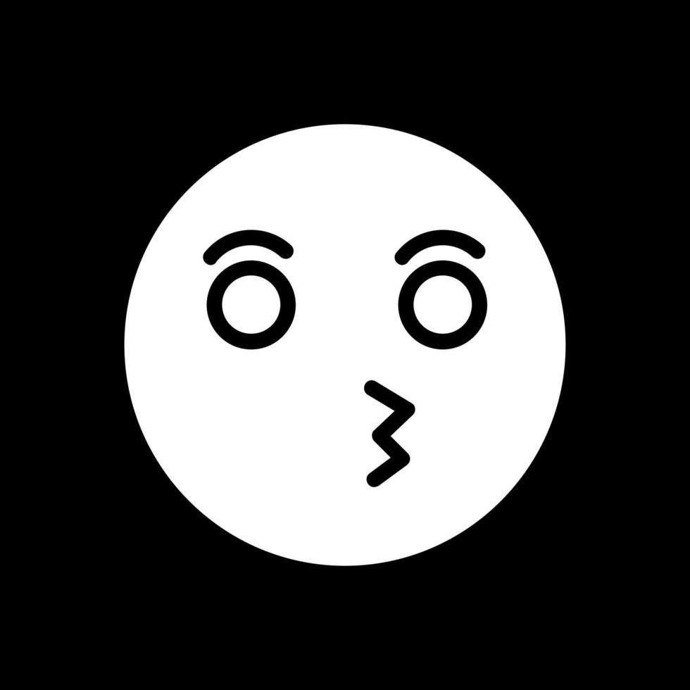 Kiss Vector Icon Design