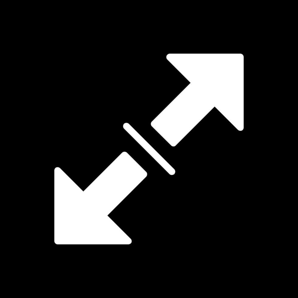 Expand Alt Vector Icon Design