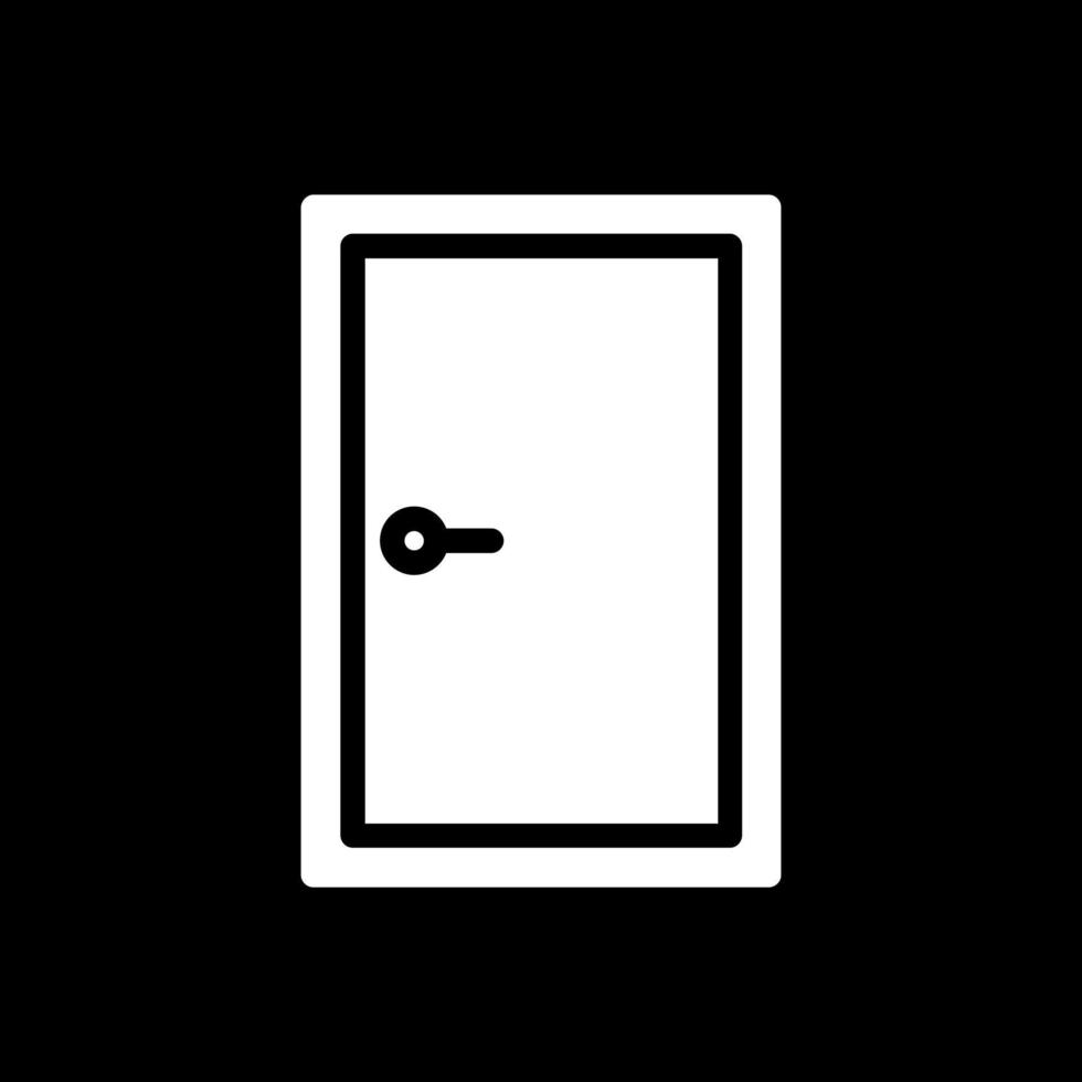 Door Closed Vector Icon Design