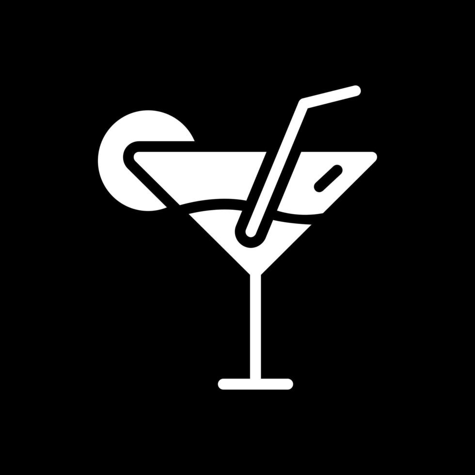 Cocktail Vector Icon Design