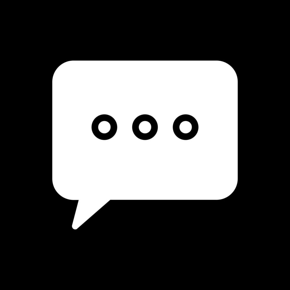 Comment Dots Vector Icon Design