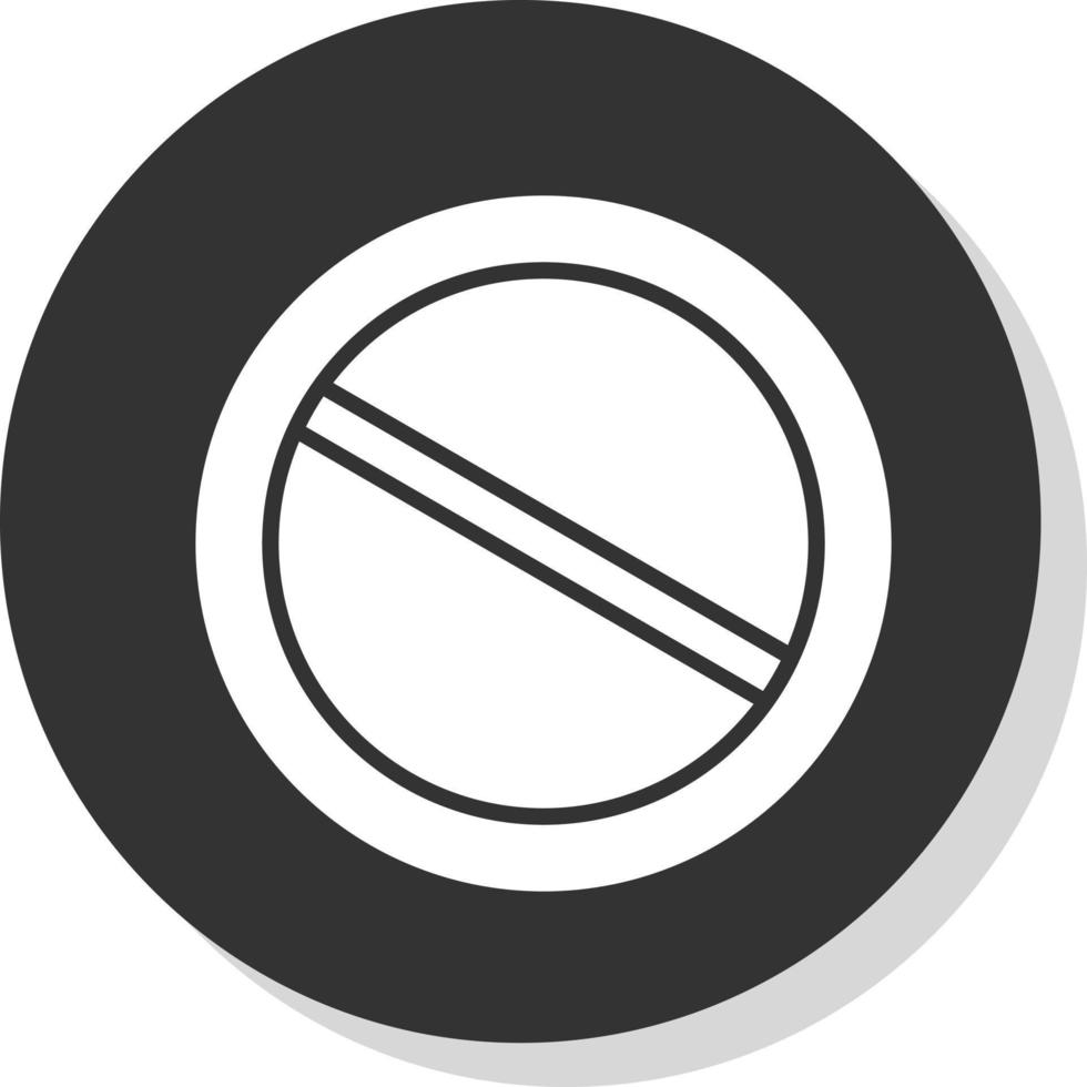 Slash Vector Icon Design