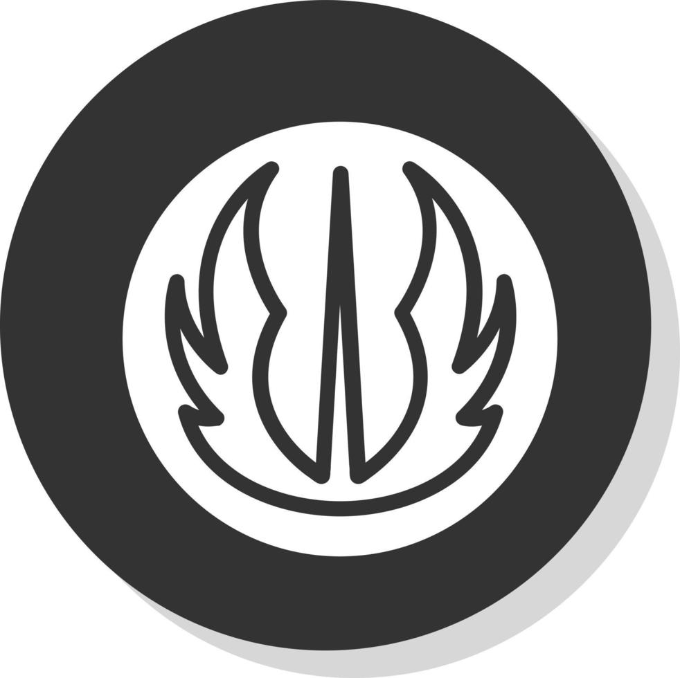 diseño de icono de vector jedi