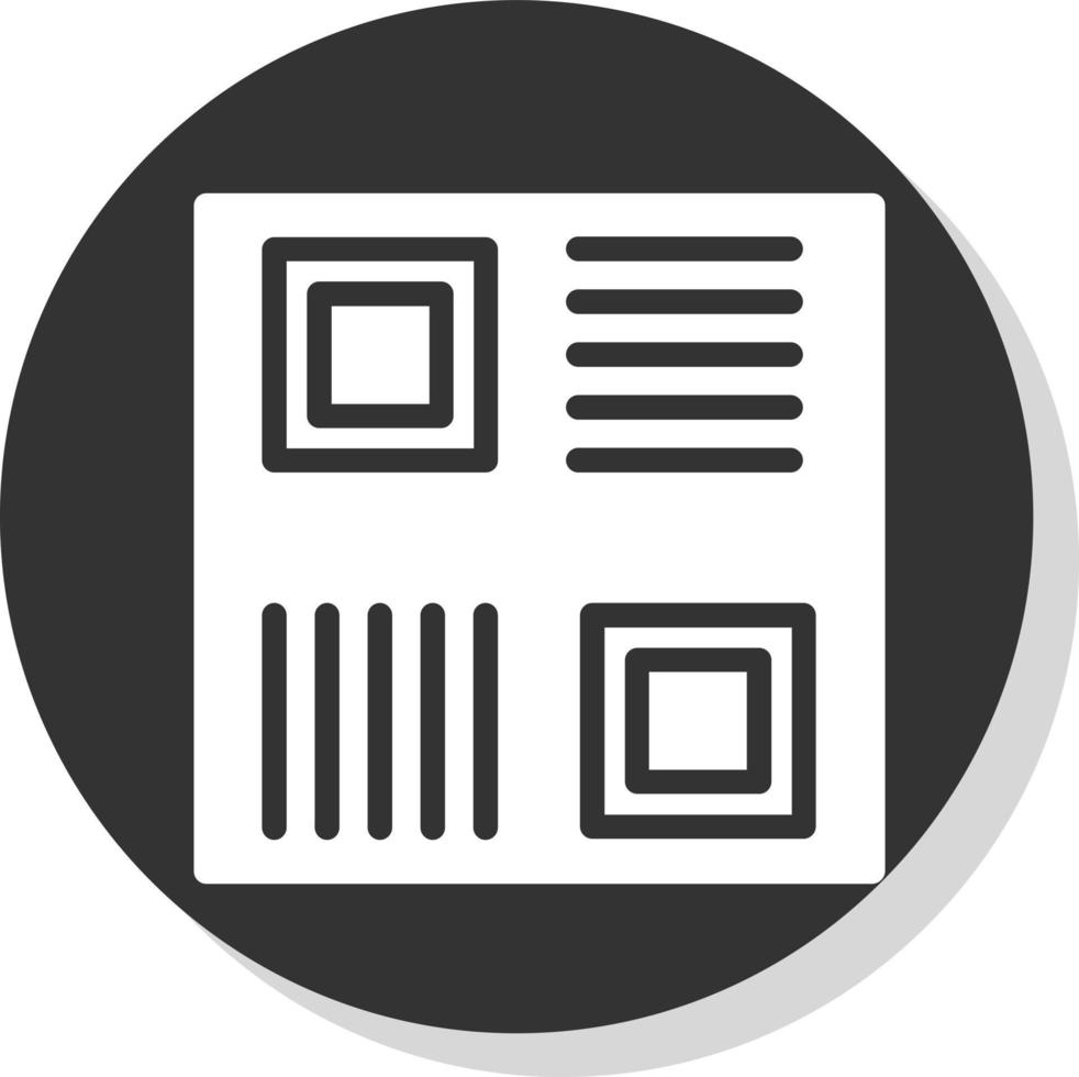 diseño de icono de vector de código qr