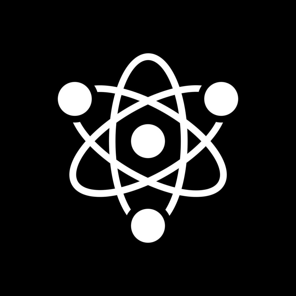 Atom Vector Icon Design