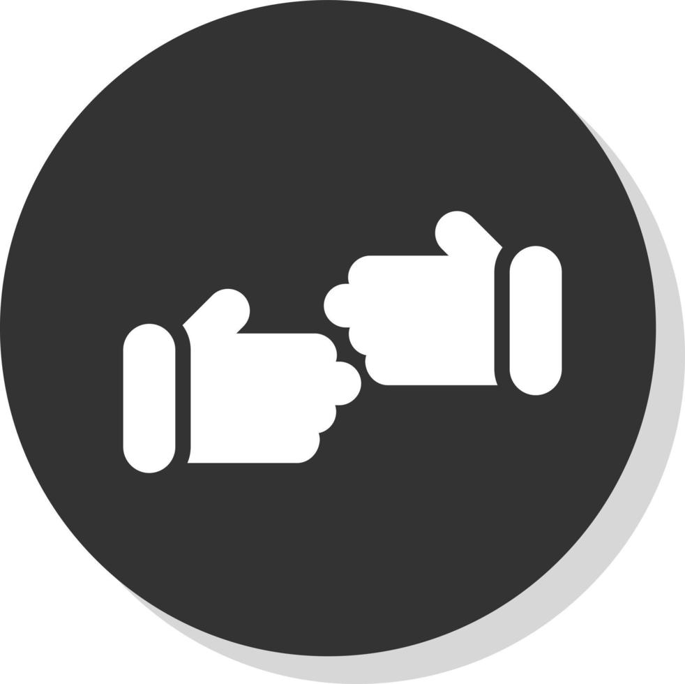 Handshake Alt Slash Vector Icon Design