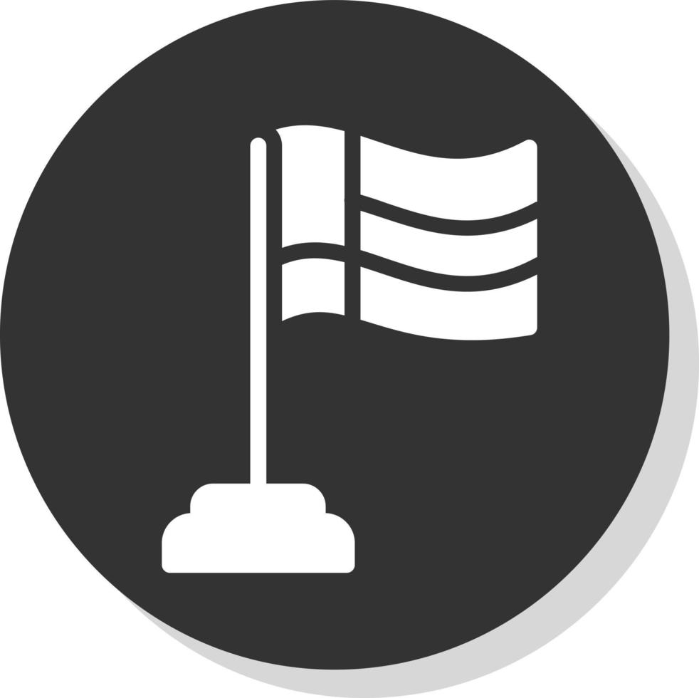 Flag Usa Vector Icon Design