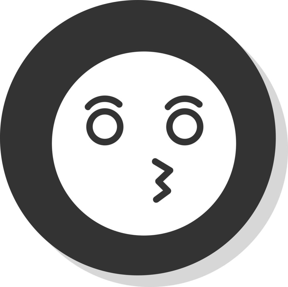 Kiss Vector Icon Design