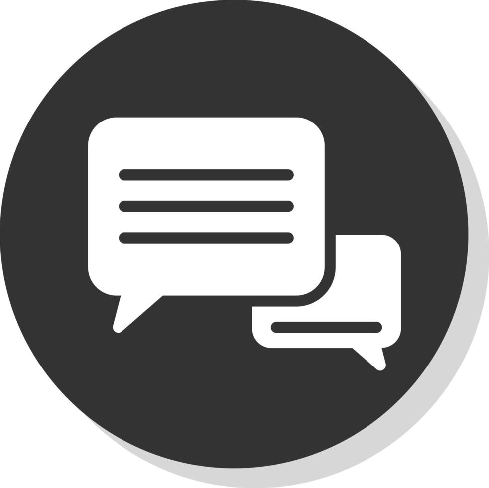 Comment Alt Vector Icon Design